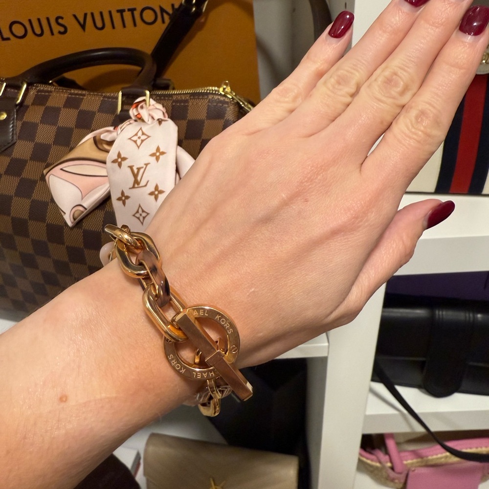 Michael Kors bracelet tortoise rose gold 🎀